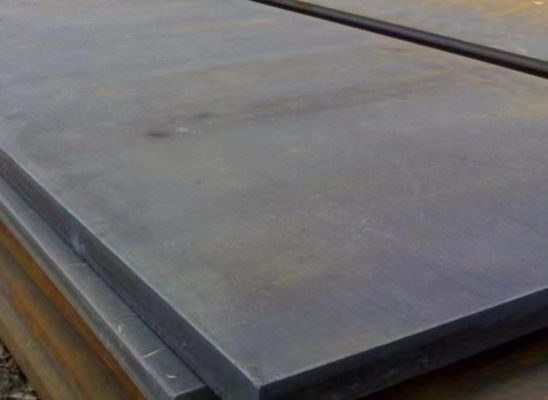 S235JR Hot Rolled Carbon Steel Plate Pickling Sand Blasting
