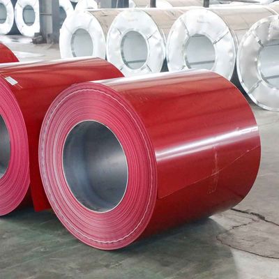SPCC PPGI PPGL 0.6mm 0.8mm 1.0mm Color Prepainted Galvalume Steel Coil