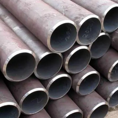 Black Varnished Carbon Steel Piping Seamless/Welded For Various Applications ISO9001 Certified