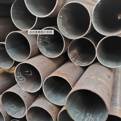 Black Varnished Carbon Steel Piping Seamless/Welded For Various Applications ISO9001 Certified